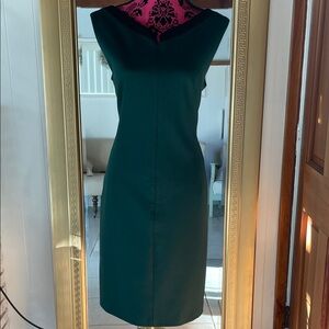 T Tahari Emerald Sleeveless Midi Dress